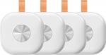 VINGNUT Smart Tag, pagasi j&auml;lgimisseadmed, &uuml;hildub Apple'iga Kus on? APP (ainult iOS), v&otilde;tmeotsija v&otilde;tmete, pagasi, kohvrite, rahakottide jaoks, 4 tk (valge)
