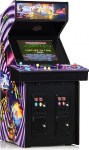 Quarter Arcades Offizieller TMNT Turtles In Time 1/4 Mini-Arcadeschrank von Numskull - Spielbare Replik Retro-Arcade-Spielmaschine - Micro Retro Konsole