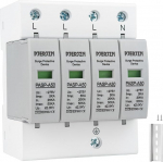 PJERJZN Paiskumiskaitse ja paisumisvastane kaitse 230V / 275V t&uuml;&uuml;p 1 + 2 (20-50kA 4P) - piksekaitse kodumajapidamistele, p&auml;ikeses&uuml;steemidele ja t&ouml;&ouml;stusele (4P 275V)