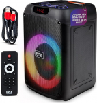 Pyle Bluetooth peok&otilde;lar, t&otilde;eline traadita stereos&uuml;steem, suur, kaasaskantav