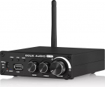 Douk Audio 320 W Bluetooth 5.0 HiFi-v&otilde;imendi vastuv&otilde;tja 2.0 kanaliga stereov&otilde;imendi Subwoofer v&otilde;imendi Mini D-klassi integreeritud v&otilde;imendi USB-muusikam&auml;ngija passiivse k&otilde;lariga kodus (M1 PRO)