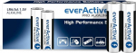 everActive AA patareid, leelispatareid, Mignon LR6 R6 1,5 V, 10-aastane kehtivusaeg, 200 tk.