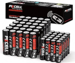 PKCELL AA AAA patareide kombinatsioon 1.5V (10-aastane s&auml;ilivusaeg) 30 topelt A patareid ja 20 kolmekordset A patareid klaviatuuridele kelladele m&auml;nguasjadele puldid Pakk 50-st