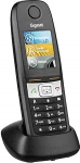 Gigaset E630HX analoog/DECT telefon Helistaja ID Hall E630HX, analoog/DECT telefon, juhtmeta telefonitor, valjuh&auml;&auml;ldi, 200 sisestust, helistaja ID, Hall