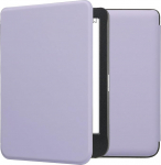 kwmobile Flip Case &uuml;hilduv Kobo Clara BW/Clara Colour/Tolino Shine (5) / Shine Colour Case - eReader Case Made of Faux Leather - Cover - Lavendel