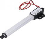 Elektriline lineaarne ajam, 4 Hub 12 V DC Mini Motion Actuator Small, 12 V sisendpinge madal m&uuml;ra l&uuml;hisekaitse elektriline mikro lineaarne ajam akna avamiseks (Hub 100 mm-30 mm/s-20N)