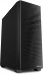 Sharkoon VS9 Midi ATX PC korpus, must