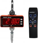 Kranwaage, 1000 kg, 1 Tonne, 2000 lb, digitale Waage, 500 kg/1000 lb, LCD, hochpr&auml;ziser industrieller Hochleistungshaken, H&auml;ngewaage f&uuml;r Markt, Bau(1000KG 2000lb)