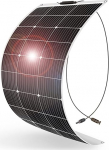 Dokio 100W p&auml;ikesepaneel, paindlik mono 12 V - p&auml;ikesemoodul ideaalne matkaauto, telkimine, aed