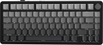 ATTACK SHARK X85 Gasket mehaaniline klaviatuur p&ouml;&ouml;rleva, 75% juhtmevaba m&auml;nguklaviatuur viie kihilise polstriga, BT5.0/2.4G/USB-C, RGB, vahetatav, PBT klahvikatted (must)