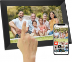 Silvergear&reg; digitaalne pildiraam 10,1-tolline WLAN 10 W v&otilde;imsusega Kaugjuurdep&auml;&auml;s rakenduse kaudu Kaasaegne disain