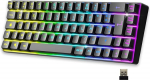 EMPIRE GAMING K508 Compact Wireless Gaming Keyboard (prantsuse keeles) - Juhtmevaba/2.4G/Type-C - PS4/PS5/PC/Mac - RGB taustavalgustus - 23 Anti-Ghosting klahvi - must