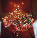 EMOS LED Fairy Lights v&auml;rviline sise- ja v&auml;litingimustes kasutamiseks, 50 m pikk IP44 Mitmev&auml;rvilised j&otilde;uluv&auml;rvid 500 LED-iga + 5 m kaabel ja toide, 8 režiimi ja 6-tunnine taimerfunktsioon, m&otilde;eldud
