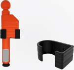 ATSensoTec veor&otilde;ngaskaaludele sobiv hoidik, optimaalne kaitse tehnoloogiale ja anduritele, t&auml;iuslik sobivus kindla ja turvalise haardega, valmistatud Saksamaal, must.