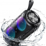 Bluetooth-k&otilde;lar koos valgusega, 52 mm Dual Music Box, Bluetooth Box, fantastiline heli, 12H Outdoor-k&otilde;lar, kaasaskantav b&auml;nd, k&auml;ed-vabad funktsioon, IPX6 veekindel peole, reisile, telkimisele, koju