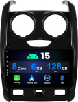 6G + 128G Android 14 autoraadio GPS navigatsioon Renault Duster 2015-2020 toetab DSP Carplay WiFi 4K video 360 kaamera Bluetooth 5.0 WiFi 2 DIN 9 Tolline IPS Octa Core