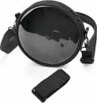 XBERSTAR Kaasaskantav CD m&auml;ngija kott kandekott Arafuna CD5189B/for HOTT CD204 reisikott Kaasaskantav CD m&auml;ngija TPU l&auml;bipaistev kott must l&auml;bipaistev 16.30 cm x 16.30 cm x 4.00 cm Casual