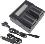 DSTE&reg; 2 Pack asendusaku NP-W235 + LCD Dual Charger &uuml;hilduv FUJI XT4 digikaamera jaoks