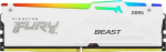 Kingston FURY Beast White RGB 16GB 6000MT/s DDR5 CL36 DIMM lauaarvuti m&auml;ngum&auml;lu &uuml;ksikmoodul AMD EXPO/ Intel XMP - KF560C36BWE2A-16