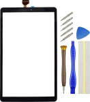 Samsung Galaxy Tab A 10.5 SM-T590 10,5-tollise musta puuteekraani asendamine koos demonteerimist&ouml;&ouml;riistadega Samsung Galaxy Tab A 10.5 SM-T590 jaoks