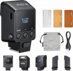 GODOX iT22S TTL kaamera v&auml;lk 1/8000s HSS 700 v&auml;lku t&auml;isv&otilde;imsusel 1.5s laadimisaeg Kaamera Speedlite koos magnetiliste hajutite ja v&auml;rvifiltritega Sony kaameratele (must)