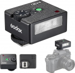 Godox iM30 Mini Camera Flash GN15 Camera Speedlite 7 v&otilde;imsuse taset 3.6s laadimisaeg &uuml;he kontaktiga Hot Shoe asendaja Canon, Nikon ja Sony peegelkaameratele