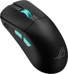 ASUS ROG Harpe Ace Aim Lab Edition RGB Gaming Mouse Black (juhtmevaba, 2,4 GHz RF, Bluetooth, USB, optiline ROG AimPoint Sensor 36,000 DPI, ROG Micro Switches, viis nutikas nuppu, Aim Lab Optimizer)