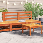 Homgoday 2 Pack pruun vaha aia diivanid Armless 70 x 70 x 67 cm m&auml;nd &otilde;ue voodi diivan diivan aias diivan elutuba Patio v&auml;ljas