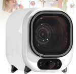 Kompakter Kondensationstrockner Mit 0,8 Kg Fassungsverm&ouml;Gen, Mit Doppelter Temperaturregelung, Tragbarer Trockner Mit Edelstahltrommel, F&uuml;R Zuhause, Wohnungen, Leicht Und Kompakt F&uuml;R Kleine R&auml;Ume(B)