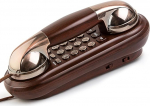 Sangyn Retro telefon seinatelefon metallkellaga, Vintage juhtmeta telefon, analoog, helitugevuse reguleerimine, nostalgiline telefon, vana telefon &uuml;he nupuvariandiga, ideaalne koju, k&ouml;&ouml;ki, kontorisse, kodutelefonile