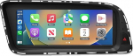 Ninetom autoraadio 8,8-tolline puuteekraan koos juhtmevaba Carplay ja Android autoga 2009-2017 Audi Q5 jaoks koos 3G MMI+ s&uuml;steemiga, tugi Mirrorlink, kaamera, navigeerimine