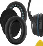Geekria Asendusk&otilde;rvapadi Bose QC2, QC15, QuietComfort k&otilde;rvaklappidele / k&otilde;rvapadjad / k&otilde;rvaklapid / k&otilde;rvakatted / k&otilde;rvapadjad Remondiosad