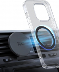 YOSH auto mobiiltelefoni hoidja MagSafe, magnetiline auto mobiiltelefoni hoidja ventilatsiooni jaoks [ei h&auml;iri traadita laadimist], universaalne iPhone'ile, Samsung Pixelile ja teistele seadmetele magnetr&otilde;ngaga