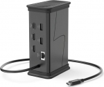 USB-C Hub Connect2Office must, 9 porti, 2X HDMI, USB-A, USB-C, LAN