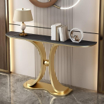 Foyer Tisch Konsole f&uuml;r Eingangsbereich, Industriedesign Sofatisch f&uuml;r Wohnzimmer, Flur, B&uuml;ro, kleiner Raum