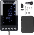 50N Digital Force Gauge, Digital Thrust Gauge, Pressure Tester, Tensile Meter, Force Gauge, N&middot;m and Lb Display (EU Plug)