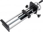 PODEC Force Meter Stand, 500N Manual Horizontal Force Meter Test Stand, Maximum Clamp Opening 20MM/0.79 Inch, Push Pull Force Test Bench for Industry, Commerce, Laboratory