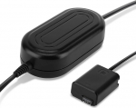 Subtel&reg; kvaliteetne toiteadapter Sony Cyber-shot DSC-L1, Alpha 7R, HX90 II, 7S, 6300, 5000/5, 7, NEX 6, NEX C3, ca 4 m, PW20 7,3 V toiteadapter koos alalisvoolu pistikuga AC adapter DC pistikuga.