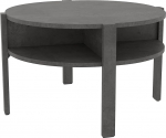 Newroom Adora.Two kohvilaud betoonist elutoa laud Modern 74.4 x 45.5 x 74.4 cm (B x K x S) diivanilaud laua hoiulaud laud - [Adora.Two]