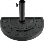 Pure Garden 20 lb poolkera vihmavarju alus - must