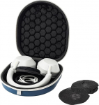 ProCase k&otilde;rvaklappide &uuml;mbris Sony WH-CH520 / WH-CH720N / WH-1000XM5 / WH-1000XM4 / Bose 700 / QC35 II k&otilde;rvaklappidele koos m&uuml;rasummutusega k&otilde;rvaklappide kandekott koos 2 tolmukattega - merev&auml;gi