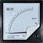IndusTradCorp 6C2 Drehzahlmesser Doppelskala DREI Reichweite 30R 48M 50Hz 180 RPM Rpm1500r/min 10V Drehzahlmesser(30M 30R-10V)