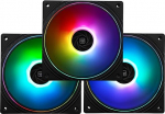 Thermalright TL-S12-S CPU ventilaator 120 mm korpuse ventilaator ARGB Thin Aperture Light Effect 4-Pin PWM &uuml;hendus Vaikne arvutiventilaator S-FDB laagriga, kuni 1500RPM jahutusventilaator (3 tk)