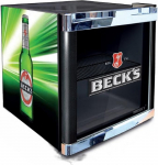 Husky HUS-CC 200 Bottle Fridge Becks, A+, 51 cm High, 84 kWh per Year, 50 Litre Refrigerator