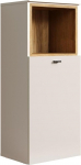 trendteam smart living - Sao Paulo - Sahtlikapp - Kashmir (Beige) / Evoke Oak - Vannitoakapp 1 avatud sektsioon 1 riiul - (B x K x S) 40 x 95 x 31 cm - Soft-Close funktsioon - Uksed vasakule, paremale poole