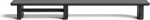 Desk Shelf Cockpit Dual Monitor Setup Stand Black Wood Desk Organizer - Must puit, Medium v2, 36"