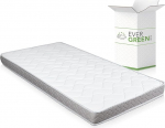 EVERGREENWEB &uuml;hekohaline madrats diivanvoodile, 12 cm k&otilde;rge, ortopeediline veevahumadrats, h&uuml;poallergeenne ja ergonoomiline madrats valge kattega 70 x 190 cm - p&auml;evavoodi