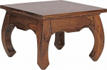Wohnling WL1.221 Sheesham kohvilaud 60 x 60 cm Oopium vorm t&auml;ispuidust