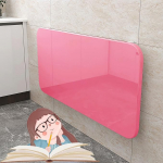 An der Wand montierter Klapptisch, Klappbarer Wandschreibtisch, Klapptisch zur Wandmontage, Waschk&uuml;chentisch zum Zusammenlegen von Kleidung f&uuml;r kleine R&auml;ume, f&uuml;r Garage und Schuppen/Heimb&uuml;ro