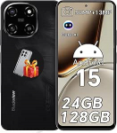 Blackview mobiiltelefon ilma lepinguta 24GB + 128GB/2TB TF, MTK G81 Octa Core 2.0GHz, Android 15, 6.67 tolli 90Hz, 50MP + 13MP, nutitelefon, 5000mAh/18W, Dual SIM mobiiltelefonid / s&otilde;rmej&auml;lg / n&auml;otuvastus / GPS